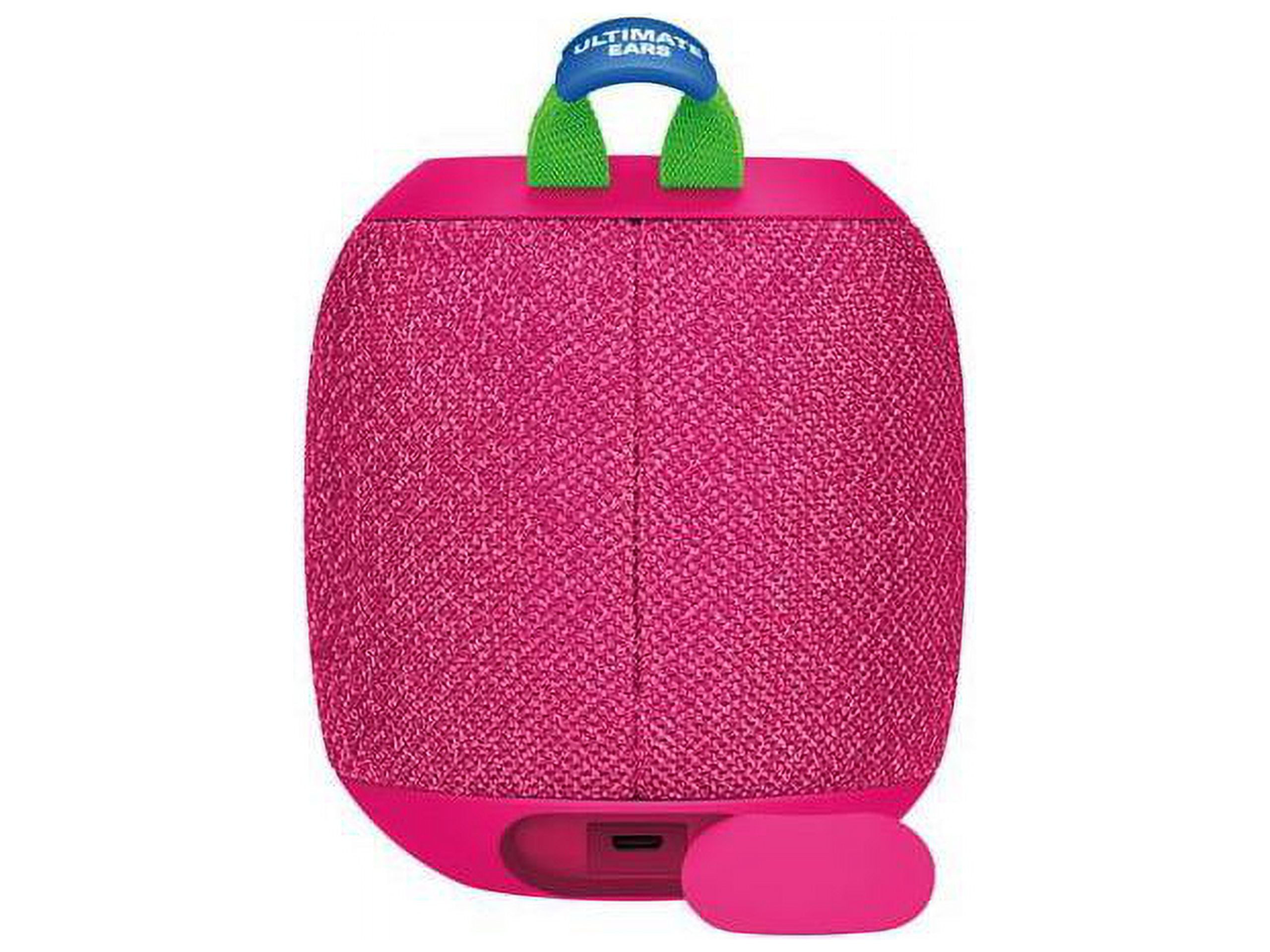Ultimate ears wonderboom portable bluetooth hotsell speaker pink