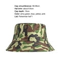 thumbnail image 7 of Bucket Fisherman Hat Unisex, Reversible Packable Camouflage Sun Hat, 7 of 7