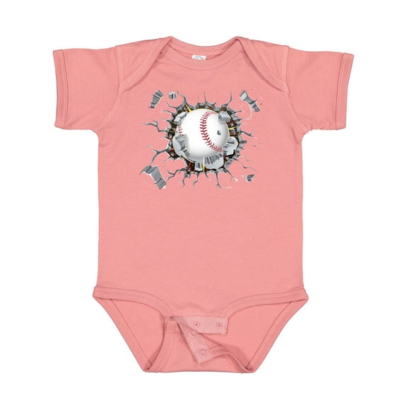 Inktastic Baseball Breakthrough Boys or Girls Baby Bodysuit