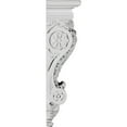 thumbnail image 4 of Ekena Millwork 5 3/8"W x 4 1/8"D x 15 1/2"H Acanthus Ribbon Corbel, 4 of 5