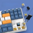 thumbnail image 4 of Teclado mecánico inalámbrico A87, recargable, con teclas completas, sin impacto, con cable, para juegos de oficina, teclado con eje verde, 4 of 5
