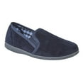 thumbnail image 2 of Sleepers Mens Wilson Velour Slippers, 2 of 3