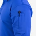 thumbnail image 5 of Propper Men’s I.C.E. Performance Long Sleeve Polo Shirt-Cobalt Blue,Sizes Upto 8XL, Breathable, Moisture-Wicking, Pen Pocket, Sunglass Loop, 5 of 8