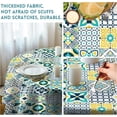 thumbnail image 3 of Round Tablecloth Floral Tablecloths 60 Inch Table Cover Wrinkle-Free Table Cloths for Home Kitchen Decor for Dining Buffet Parties and Camping Patio Indoor Outdoor, 3 of 5