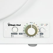 Magic Chef 2.6 cu ft Compact Electric Dryer, White