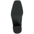 thumbnail image 6 of Journee Womens Harlowe Chelsea Knit and Vegan Leather Booties, Widths Available, 6 of 10