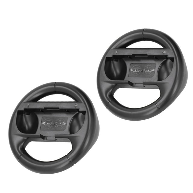 Game Controller Racing Steering Wheel Grip for Switch JoyCon, Universal Compatibility Enhances Racing Drifting with ABS Material and Portable Design