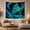 Ghost Ship, variant on Ghost Pirate Ship on Glowing Cosmic Ocean, Dramatic Fantasy for Ocean Lovers, Nautical Wall Decor, Halloween Gift, Tapestry Wall Hanging for Bedroom, Living Room and Dorm