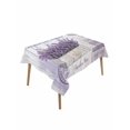 thumbnail image 2 of Purple Vintage Lavenders Tablecloth Rectangle Table Cloth 52x70, Waterproof Tablecloth Outdoor Table Cloth, Farmhouse Wooden Retro Art Washable Table Cover for Kitchen Dinning Party, 2 of 8