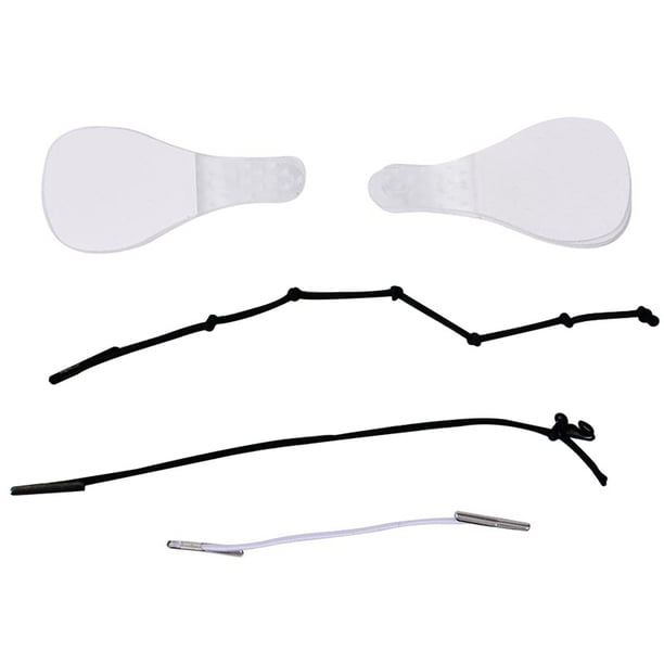 Cinta de estiramiento facial, cinta de levantamiento facial invisible con 3 cuerdas elásticas de levantamiento, reafirma la piel y oculta las arrugas faciales y del cuello