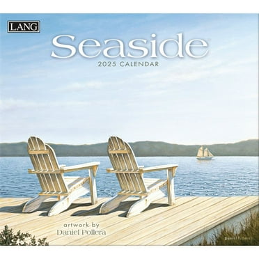 Lang Companies, Seaside by Daniel Pollera 2025 Wall Calendar