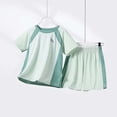 thumbnail image 5 of Jamsmile Toddler Girls Sets Sports Outfits Athletic Short Sleeve Tees And Shorts Gym 2 Piece Set Kids Girls Tracksuits, 5 of 5