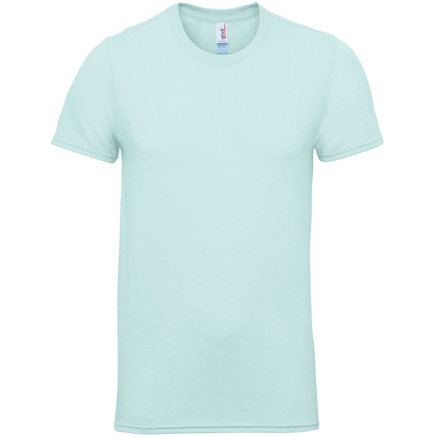 Anvil Mens Plain Short Sleeve Tri-Blend T-Shirt