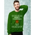 thumbnail image 3 of Tstars Mens Christmas Shirts Gift Merry Christmas Swishmas Ugly Sweater for Basketball Lovers Funny Humor Family Holiday Shirts Xmas Party Christmas Gifts for Him Sweatshirt, 3 of 5