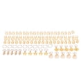 thumbnail image 4 of 110 piezas de anillos para trenzas de cabello, colgantes para rastas, pinzas para trenzas de cabello, accesorios de decoración para el cabello, 4 of 14
