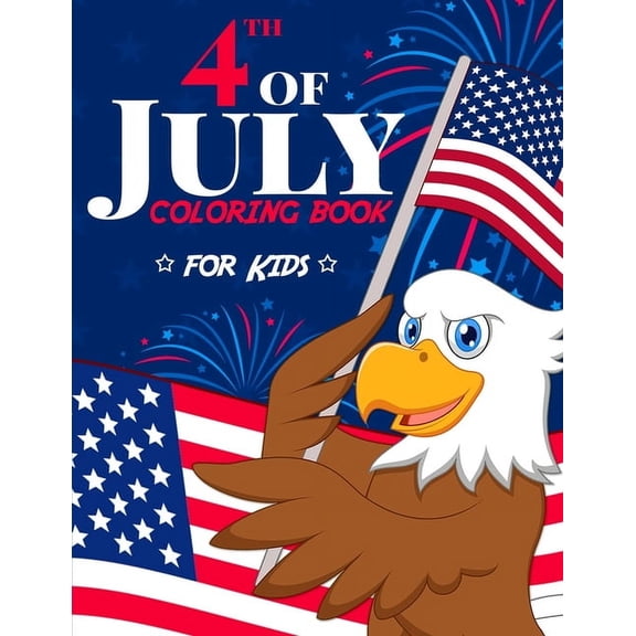 4th of July Coloring Book, (Paperback)