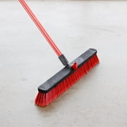 Libman Heavy Duty 24 Inch Multi-Surface Push Broom with Steel Handle