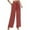 Red-01, variant on REALiKUN Wide Leg Pants for Women High Waisted Palazzo Pants Work Casual Flowy Tie Knot Trousers with Pockets