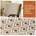 thumbnail image 6 of Jopath Modern Accent Chair,Corduroy Fabric Arm Chair with High Back,Upholstered Armchair Reading Chair Lounge Chair for Living Room Bedroom,Cream+Brown, 6 of 8