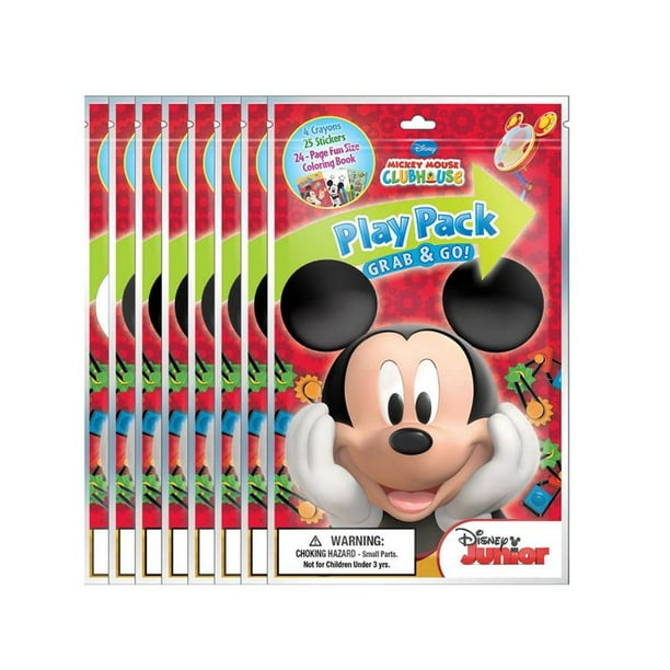 Download Disney Mickey Mouse Coloring Book Easy Grip Colorful Crayons Stickers Toys Games Play Packs Educational Fun Artistic Party Favors Travel Car Road Trip Camping Supplies Ultimate Activity Set Walmart Com