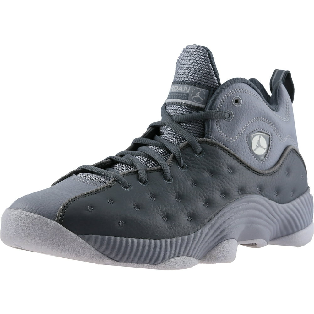 gray and white basketball shoes