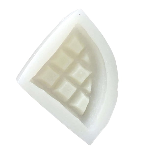 Molde para pasteles, resina para hornear, molde de silicona epoxi para manualidades de jabón, epoxi Gofres de 93x9x37 cm