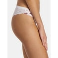 thumbnail image 2 of No Boundaries Micro Sheer Lace Cheeky Panties, Women’s, 2 of 3