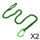 thumbnail image 1 of 2xKayak Paddle Leash Tether Correa Elástica Para Canotaje Accesorios De Piragüismo Verde, 1 of 8