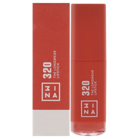 The Longwear Lipstick - 320 Orange de 3Ina para mujeres - Lápiz labial de 0,20 oz