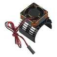 thumbnail image 2 of 30mm Motor Radiator, Motor Cooling Fan 28000 RPM Maximum Speed Overheating Prevention 5-8V Voltage Exquisite Workmanship  for F540 Motor Red,Gold,Silver, 2 of 8