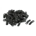 thumbnail image 1 of 100pcs 23mmx7.5mm Botón de giro de marco de foto metálico negro con tornillos, 1 of 4