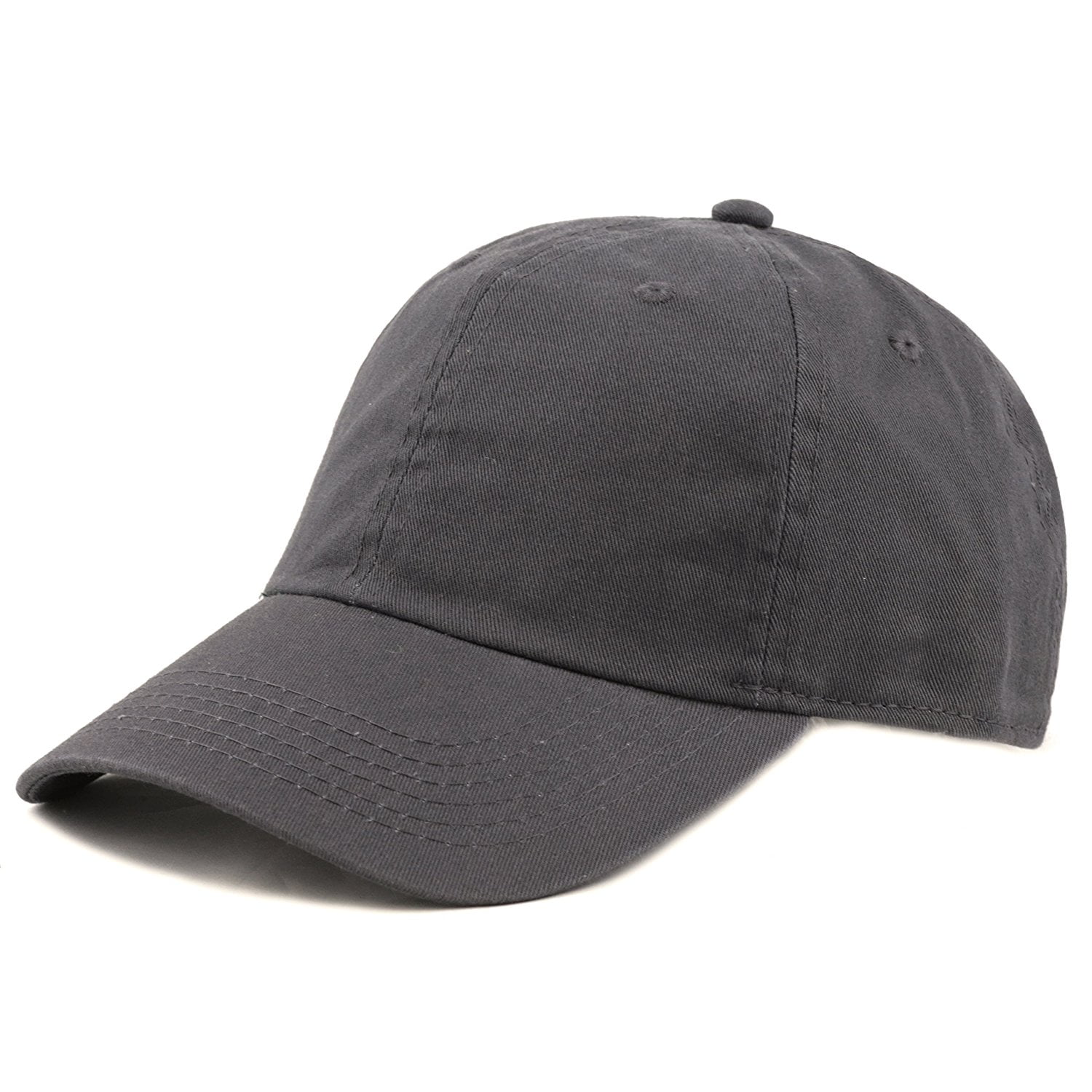 Plain 100 Cotton Hat Men Women Adjustable Baseball Cap