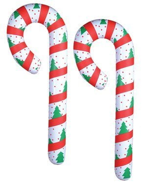 Veka Inflatable Candy Cane 90cm