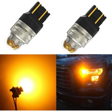 

Alla Lighting 3000lm W3x16q Wedge Base T20 7440 7443 LED Lights Bulbs Optical Turn Signal Lights WY21W 7440NALL 7444NA 7442 7440AK
