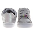thumbnail image 4 of Badgley Mischka Glitter Stars Lace Up Sneakers Girls, Glamorous Fashion forward  (Little Kid Big Kid), Silver, Size: 11, 4 of 9