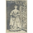 thumbnail image 2 of After Frederick Walker 17x24 Black Ornate Framed Double Matted Museum Art Print Titled: The Story of Elizabeth (ca. 1867), 2 of 5