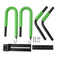 thumbnail image 2 of /Moped Surfboard Rack, Lightweight Aluminum Surf Board Carrier for Outdoors Motorcycle Mount Holder Set (Green), 2 of 7