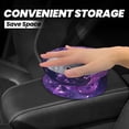 thumbnail image 4 of Kdxio Purple Bubble Abstract Art Car Trash Can Garbage Car Accessories Trash Can Car Waste Bin for for Driver and Passenger Any Vehicle, 4 of 7