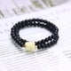 thumbnail image 1 of Accesorios envueltos doble estilo étnico pulsera de cerámica pulsera de cuentas mujer alto sentido, 1 of 6