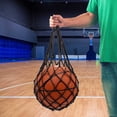 thumbnail image 4 of Large Mesh Sports Bag for Basketball & Soccer - 58cm Polyester Storage Pouch for Training Gear - Durable String-Closure Design for Easy Transport Akmoler | Nylon,Spandex, D, 4 of 8