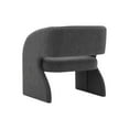thumbnail image 7 of American Home Classic Foy Upholstered Modern Fabric Chair in Black, 7 of 7