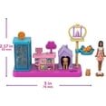 thumbnail image 3 of Barbie Mini BarbieLand Juego coleccionable de boutique para mascotas con muñeca de 1,5 pulgadas, expositor de productos para mascotas, soporte de salida, casa para mascotas y cestas para gatos para ju, 3 of 5