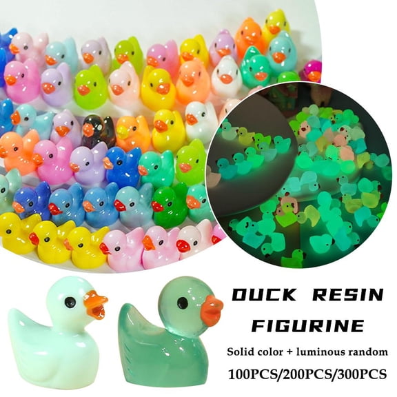 Mini Duckling Micro-Landscape, 0.63 x 0.47 x 0.55 in, Adds Whimsical Charm to Desks and Shelves, Perfect for Miniature Gardens and Home Decor