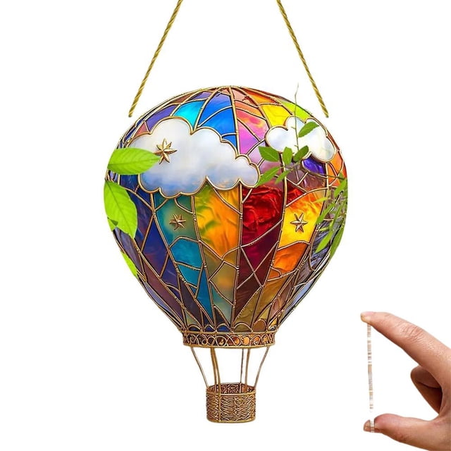 Lanterne Montgolfière Amour Pendentif Saint-Valentin Simple Mode Décoration Acrylique
