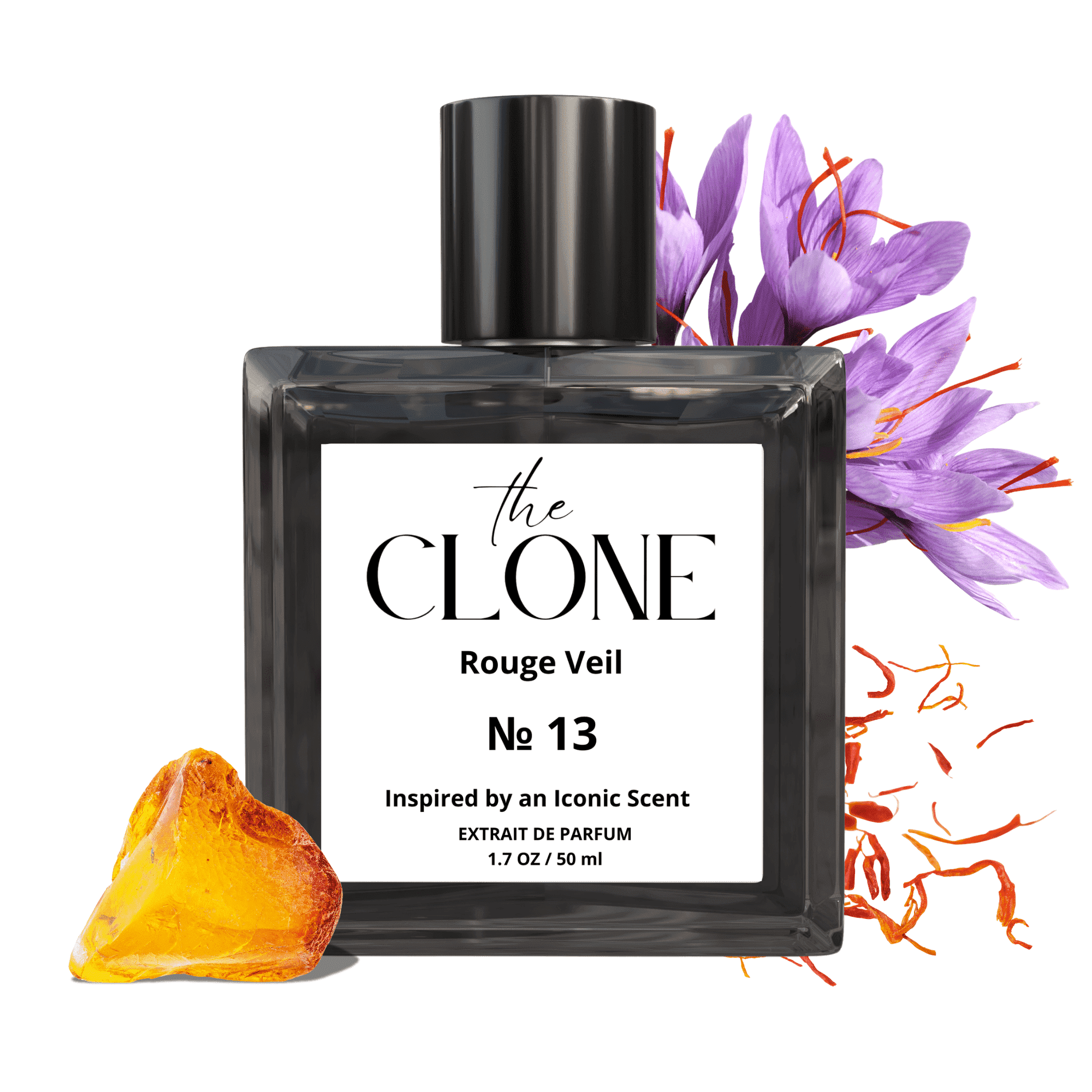 Clone Rouge Veil No. 13, Inspired by Baccarat Rouge 540 Perfume For Women Men Unisex, Extrait de Parfum, Fragrance Perfume Spray 1.7 Fl Oz