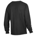 thumbnail image 3 of Men's ComfortWash Black Wake Forest Demon Deacons Stack Garment Dyed Long Sleeve T-Shirt, 3 of 3