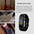 thumbnail image 3 of Sidaley inteligente Impermeable cardíaco Reloj inteligente Correa de compatible con Bluetooth portátil para bañarse Type3 NO3, 3 of 6