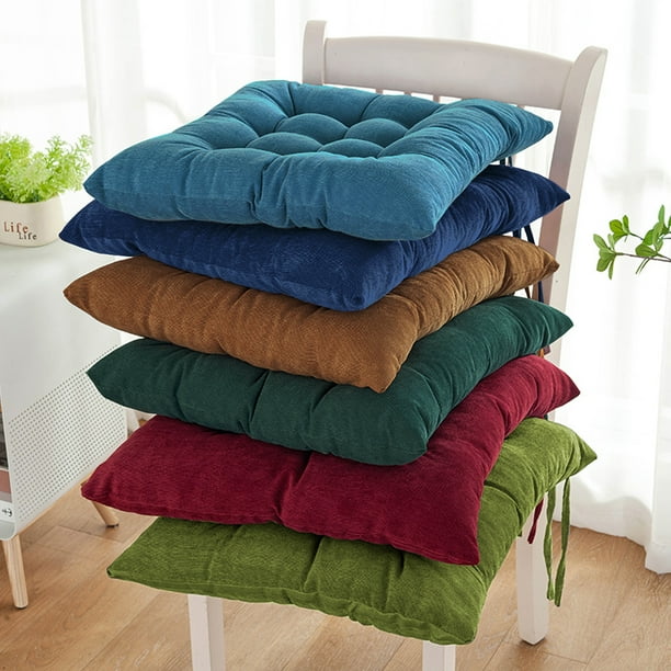 15"x15" Square Seat Cushion, Pillow Seat Soft Chair Pad Tatami Floor