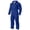 Dark Blue, variant on Men Hooded Coverall Jumpsuit Zip Front Work Overalls One Piece Suit For Outdoor Activities, Yellow, Size M