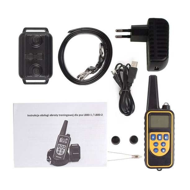 800m Electric Dog Training Collar Pet Remote Control Waterproof